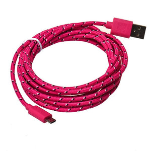 2 m Micro USB Cáp Điện Thoại Phí Sync Dây Cáp Dữ Liệu Điện Thoại Phổ Dây Cáp Điện Thoại cho Điện Thoại Di Động Điện Thoại Thông Minh