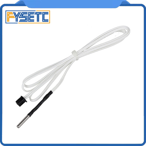 3D Printer Parts HT-NTC100K Thermistor Temperature Sensor for High Temperature Filament 350 Degrees B3950 For1M 2M