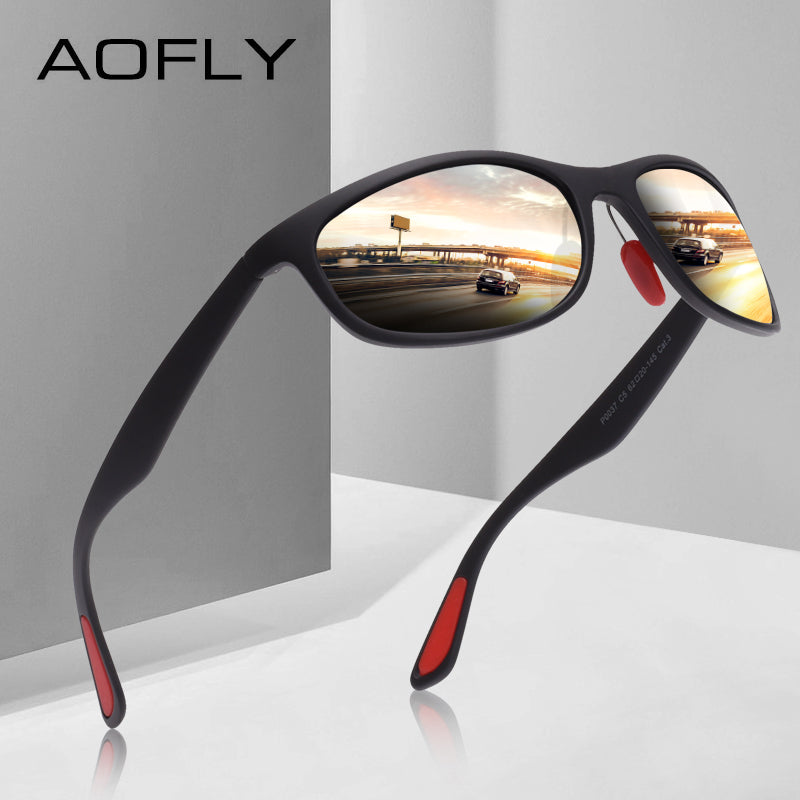 AOFLY BRAND DESIGN Polarized Sunglasses Men Women Driving Male Sun Gla –  bcd4