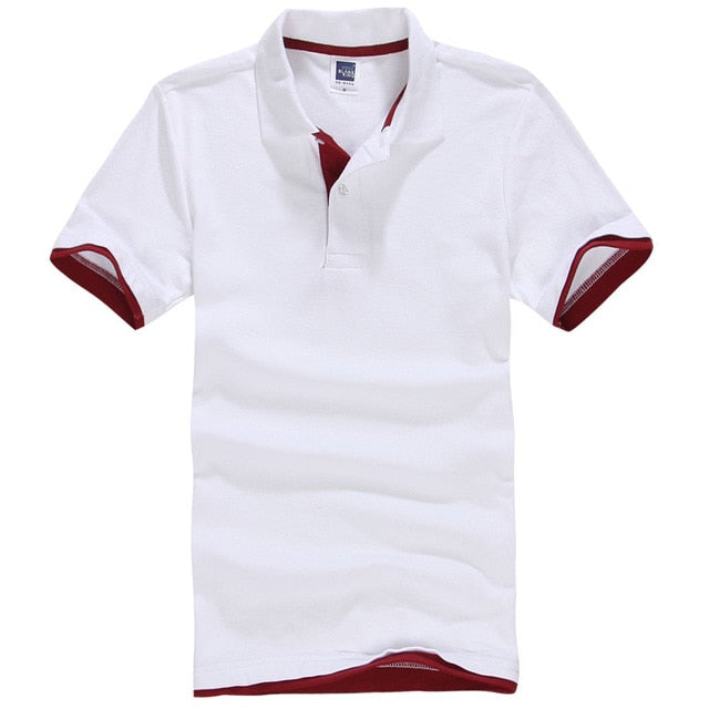 Brand New Men's Polo Shirt Men Cotton Short Sleeve Shirt Sportspolo Jerseys Golftennis Plus Size XS - 3XL Camisa Polos Homme