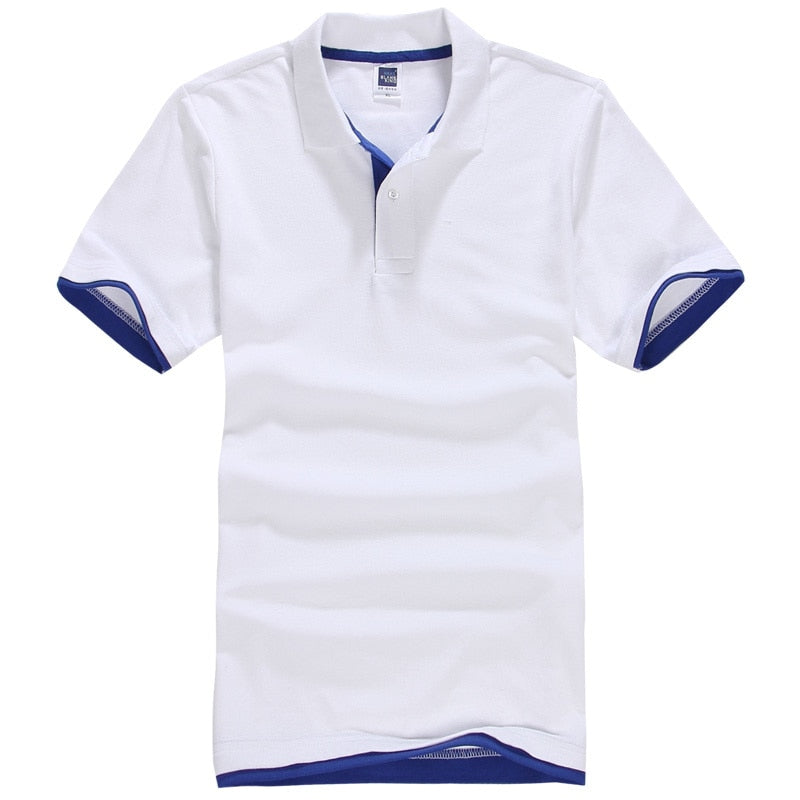 Brand New Men's Polo Shirt Men Cotton Short Sleeve Shirt Sportspolo Jerseys Golftennis Plus Size XS - 3XL Camisa Polos Homme