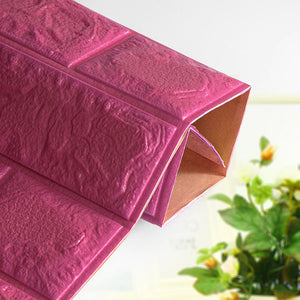 DIY Tự Dính 3D Wall Stickers Phòng Ngủ Decor Foam Brick phòng Trang Trí Nội Thất Wallpaper Tường Trang Trí Nội Thất Living Tường Sticker For Kids phòng