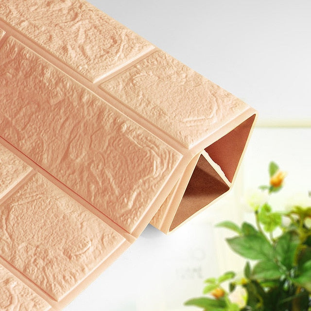 DIY Tự Dính 3D Wall Stickers Phòng Ngủ Decor Foam Brick phòng Trang Trí Nội Thất Wallpaper Tường Trang Trí Nội Thất Living Tường Sticker For Kids phòng