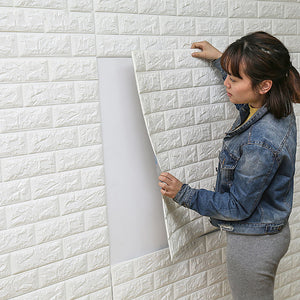 DIY Tự Dính 3D Wall Stickers Phòng Ngủ Decor Foam Brick phòng Trang Trí Nội Thất Wallpaper Tường Trang Trí Nội Thất Living Tường Sticker For Kids phòng