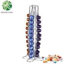 Duolvqi Cà Phê Pod Chủ Cà Phê Viên Nang Pha Chế Tháp Đứng Phù Hợp Với Nespresso Capsule Lưu Trữ Cà Phê Lọc Chủ