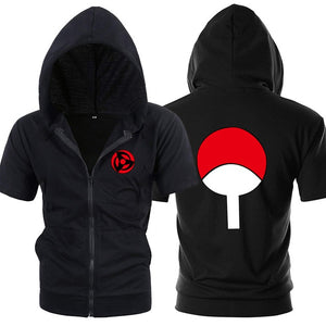 Giản dị Vui In Dragon Ball Goku Áo Người Đàn Ông Đen Xám Cosplay Áo Thời Trang Ngắn Tay Áo Dây Kéo Mens Hoodies Áo Khoác