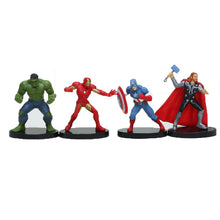 Hasbro Marvel 6 cái/bộ 8-10 cm Siêu Anh Hùng The Avengers hành động hình Đồ Chơi Spiderman Captain America Hulk batman thor đồ chơi siêu nhân