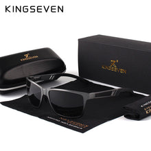 KINGSEVEN Người Đàn Ông Phân Cực Kính Mát Nhôm Magiê Kính Mặt Trời Lái Xe Kính Hình Chữ Nhật Shades Đối Với Người Đàn Ông Oculos masculino Nam