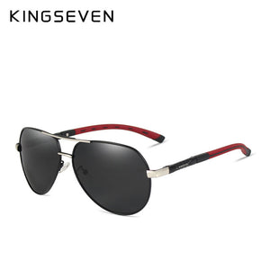 KINGSEVEN Protection Classic Pilot Metal Driving metal Frame Sun Glasses Male Goggles UV400 Gafas De Sol