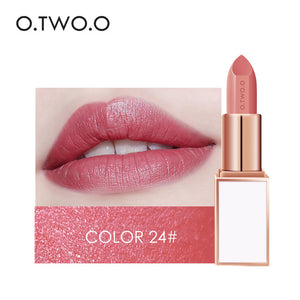 O. HAI. O 20 Màu Sắc Kem Mềm Mại Lip Stick Kem Dưỡng Ẩm Lâu Dài Trang Điểm Nước bằng chứng son môi