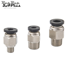 Pneumatic Connectors Bowden Extruder J-head Hotend for OD 4mm or 6mm PTFE Tube Quick Coupler j-head Fittings 3D Printer Parts
