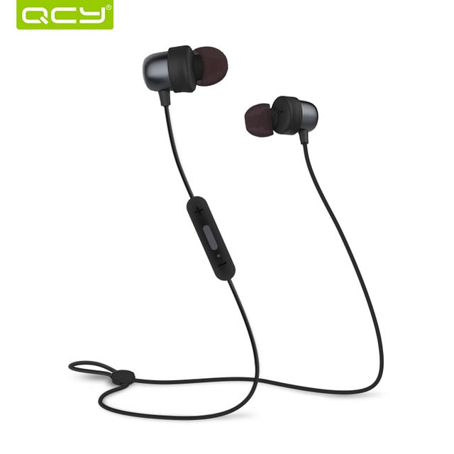 QCY QY20 Bluetooth headphone IPX5-rated sweatproof wireless earphone sport headset with microphone