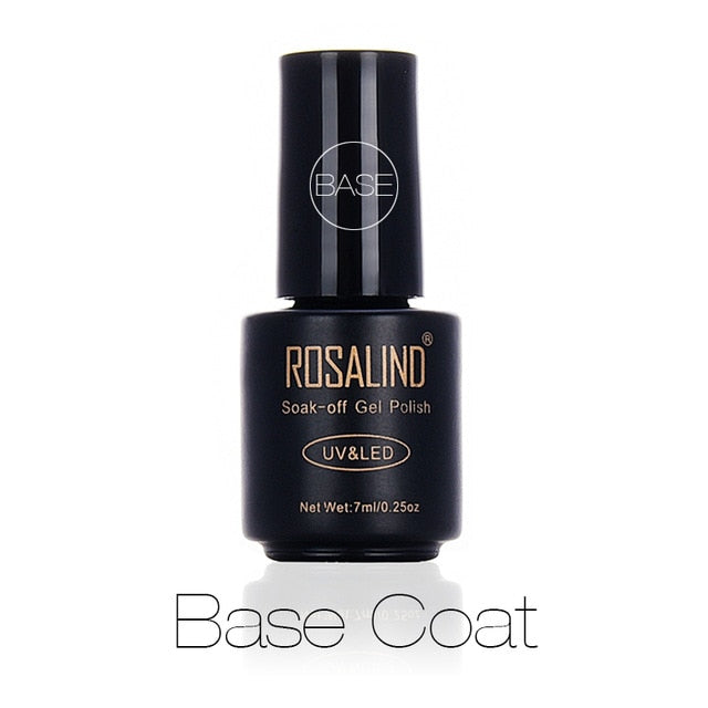 ROSALIND Gel 1S Nails rainbow Gel 7ML uv led gel nail polish Can Be Soak Off Nail Polish Nail Art UV&LED Gel Polish Varnish
