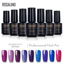 ROSALIND Gel 1S Nails rainbow Gel 7ML uv led gel nail polish Can Be Soak Off Nail Polish Nail Art UV&LED Gel Polish Varnish