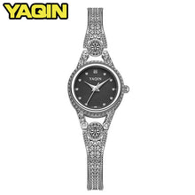 YAQIN fashion women watch with diamond gold watch ladies top luxury brand ladies jewelry bracelet watch relogio feminino