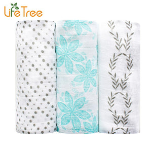 Bamboo Muslin Cotton Baby Blankets Newborn Infant Swaddles