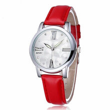 Leather Women Clock Quartz Wristwatch Brand BINZI Luxury Ladies