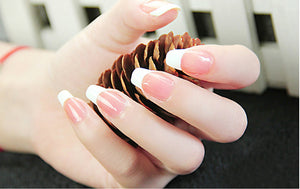 New Fashion  Nail Sticker DIY French Manicure Nail Art Decorations Round Form Fringe Guides Nail Sticker