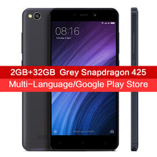 Global Version Xiaomi Redmi 4A 4 A Mobile Phone 2GB 32GB Snapdragon 425 Quad Core 5.0" HD Display 4G FDD LTE 13.0MP OTA Update